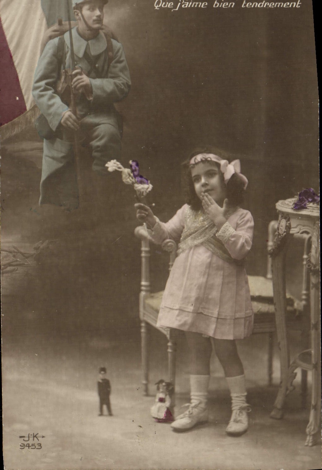CPA Enfant Soldat Militaria
