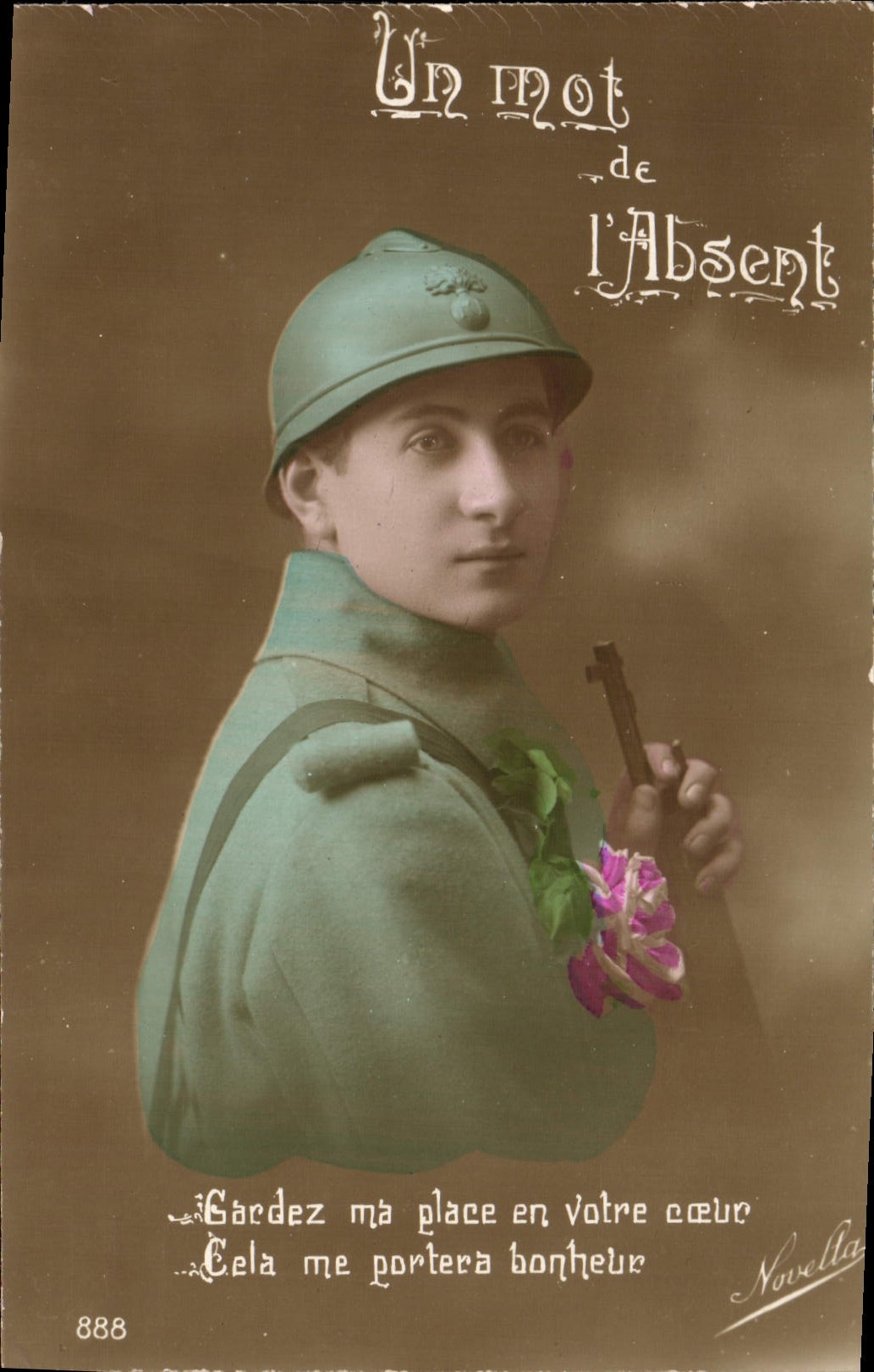 CPA Gardez Ma Place En Votre Militaria