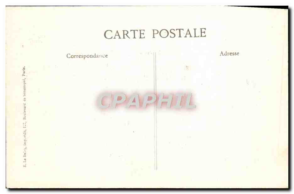 CPA Paris Crimes Odieux Des Pirates Boches Interieur d'une maison Militaria — Rückseite