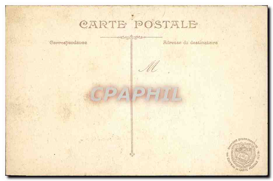 CPA Arras Militaria — Rückseite