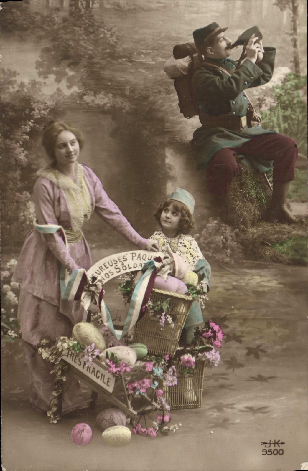 Pâques aux soldats — J.K. 9500