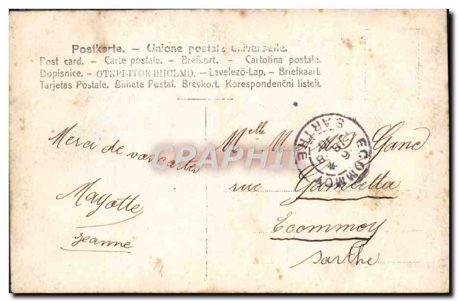 CPA La Curee Allemande Militaria — Rückseite