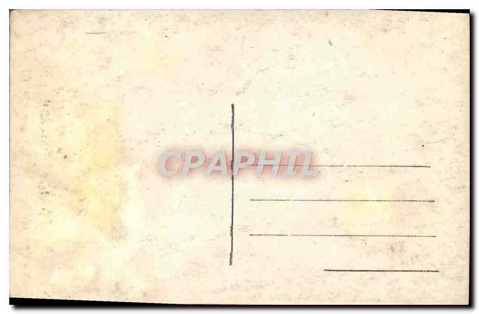 CPA General French Militaria — Rückseite