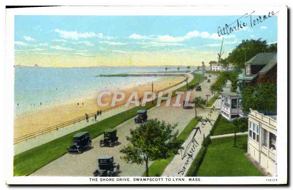 CPA The Shore Drive Swampscott To Lynn Mass