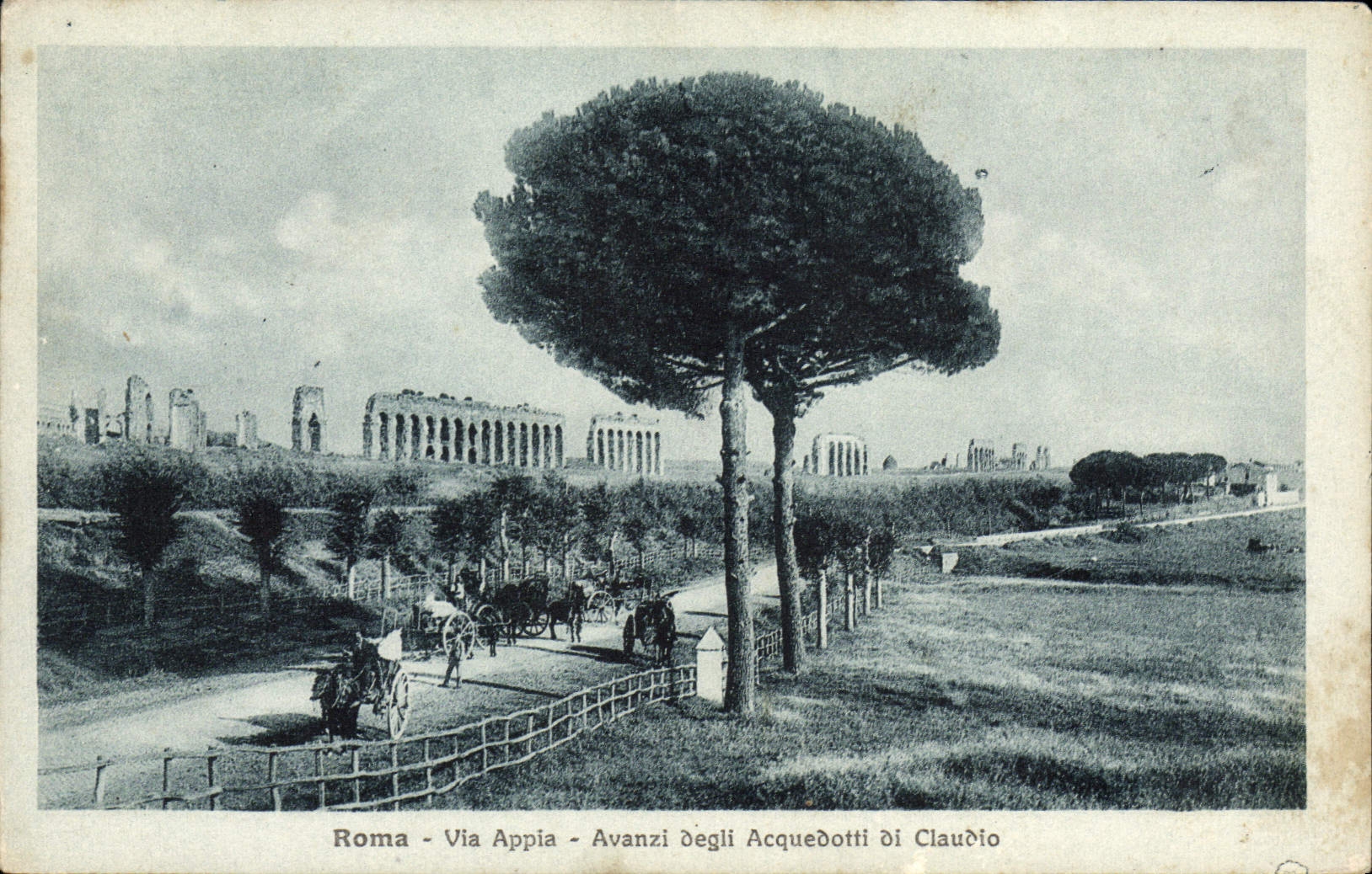 CPA Roma Via Appia Avanzi Degli Acquedoti Di Claudio