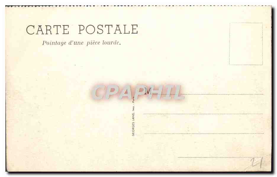 CPA Pointage D'Une Piece Lourde Militaria Canon  — Rückseite