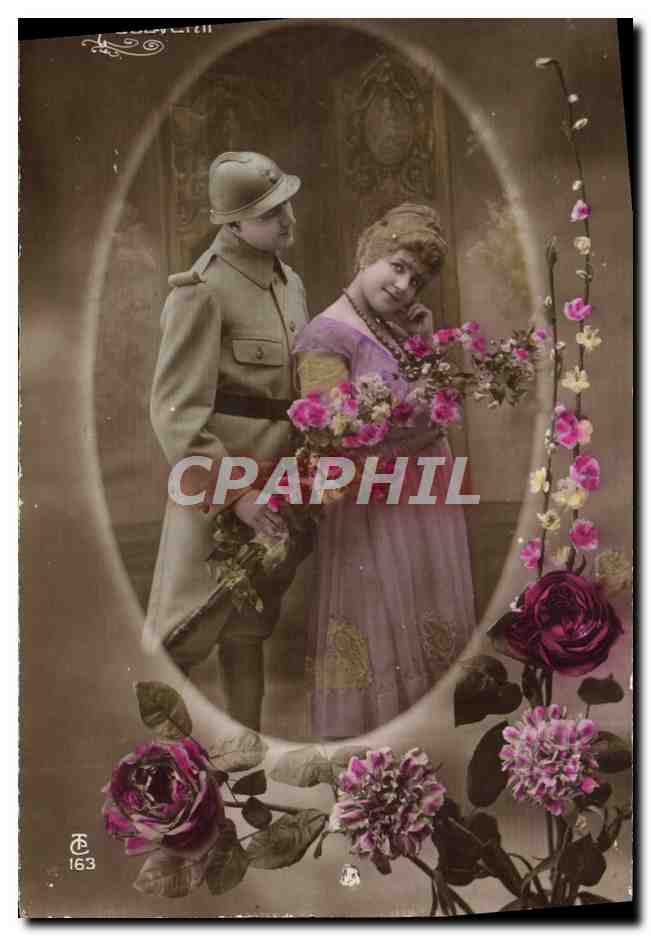 CPA Fantaisie Soldat Militaria