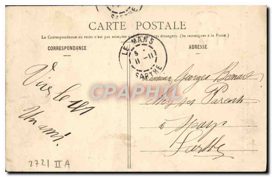 Soldat Lapatte — punition pour caricatures militaires — Phototype A. Beauregard & Cie, Manvy — Reverso