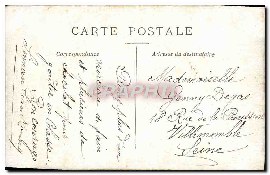 CPA A La Cuisine Le Battage Des Couvertures Militaria  — Rückseite