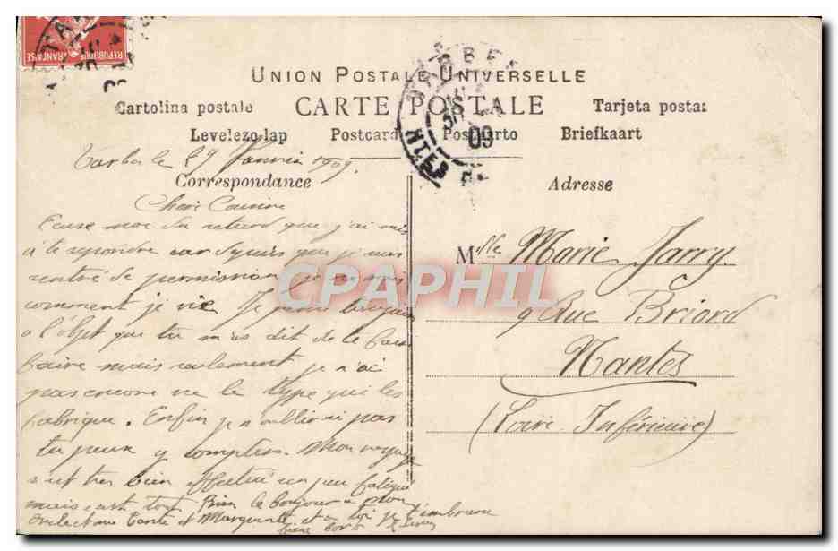 CPA Souvenir Du 10eme Hussard A Vous De Coeur Militaria  — Rückseite
