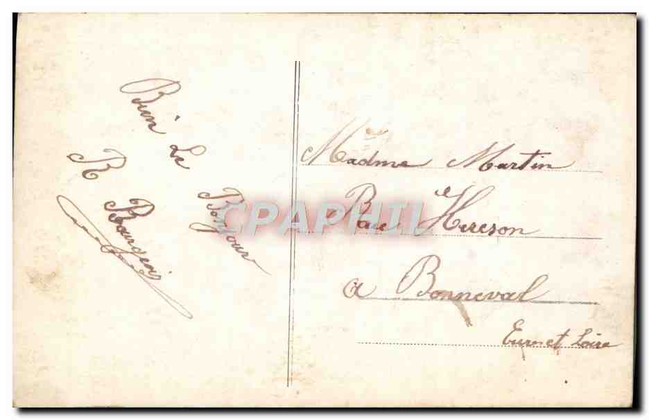 CPA Les Commandements de L'Artilleur Militaria  — Verso