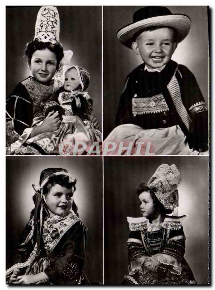 CPM La Bretagne Costume De Pont L'Abbe Quimper Plougastel Daoulas Fouesnant Folklore 