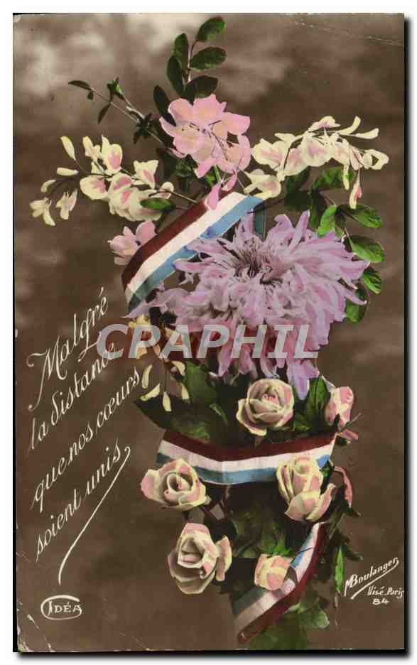 CPA Fantaisie Fleurs 