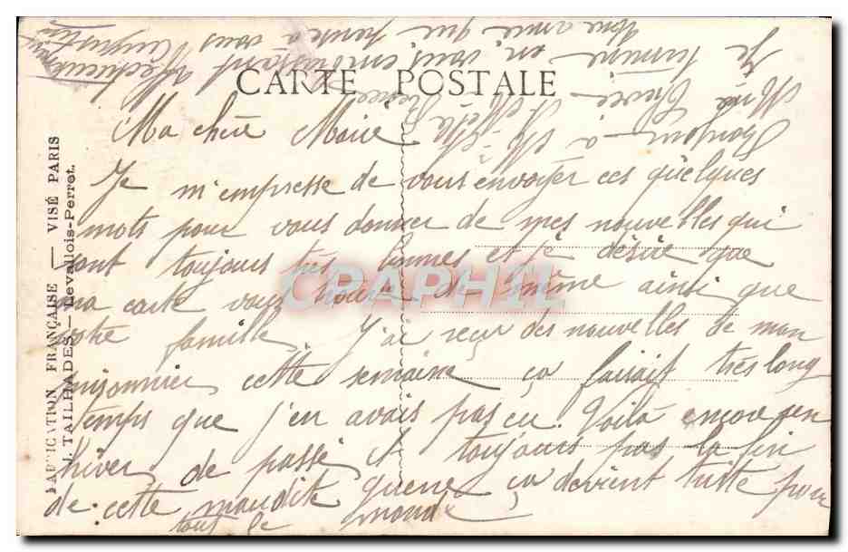 CPA Fantaisie Femme Homme Souvenir Tendre — Rückseite