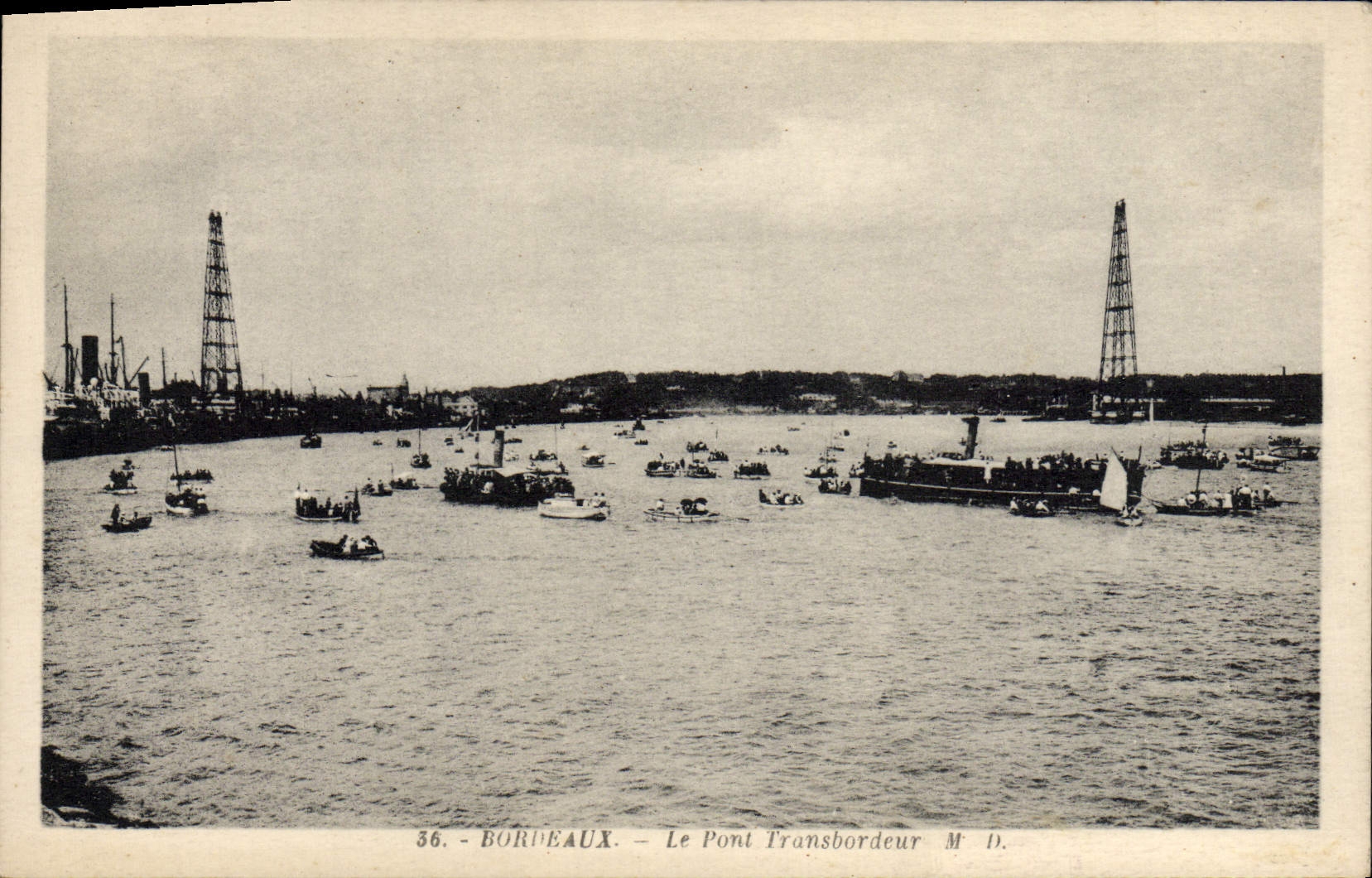 Bordeaux — Le Pont Transbordeur — M. D. — n° 56