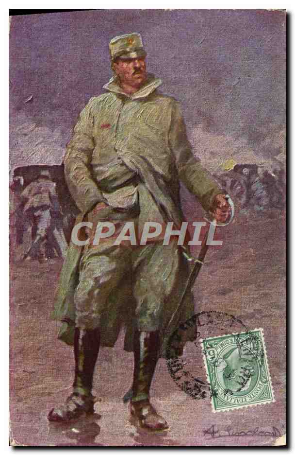 CPA Soldat Militaria Italia