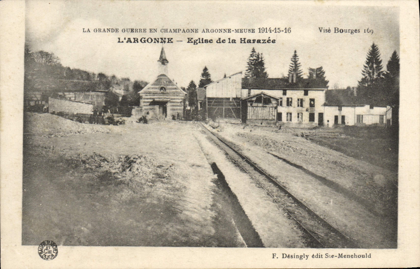 L'Argonne — Église de la Harazée — Visé Bourges 169