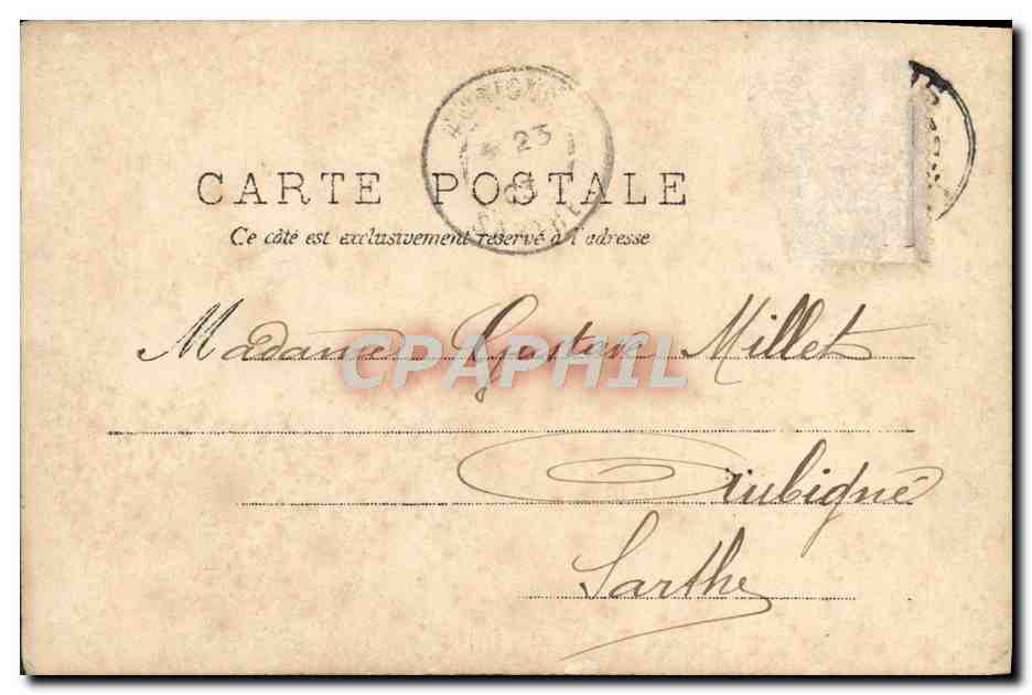 CPA Bonnes Soeurs Femme — Verso