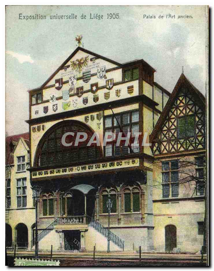 Palais de l'Art ancien — Exposition universelle de Liège 1905 — Union Postale Universelle, No 331