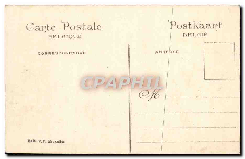 CPA Exposition Universelle Bruxelles 1910 Pavillon de la Tunisie — Verso