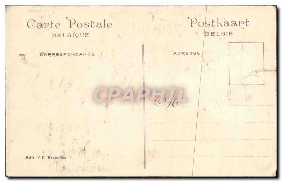 CPA Exposition Universelle Bruxelles 1910 Colonies francaises Pavillon  — Verso
