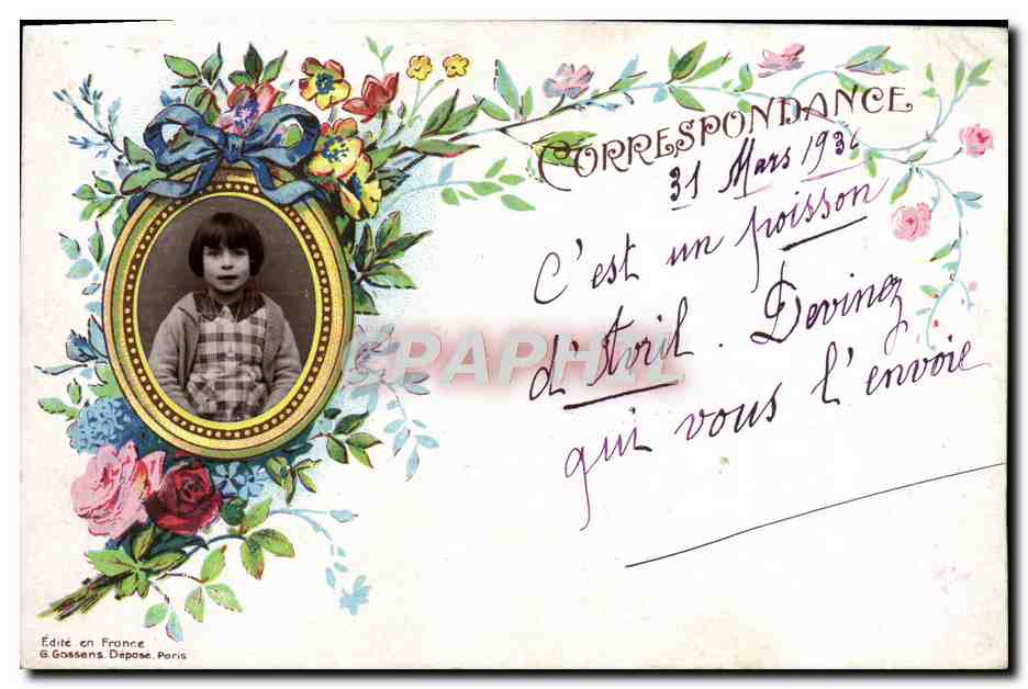 CPA Fantaisie Enfant 