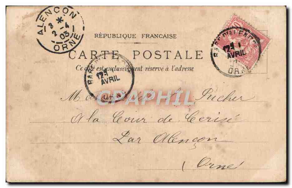 CPA Qui Est Ce Enfants — Rückseite