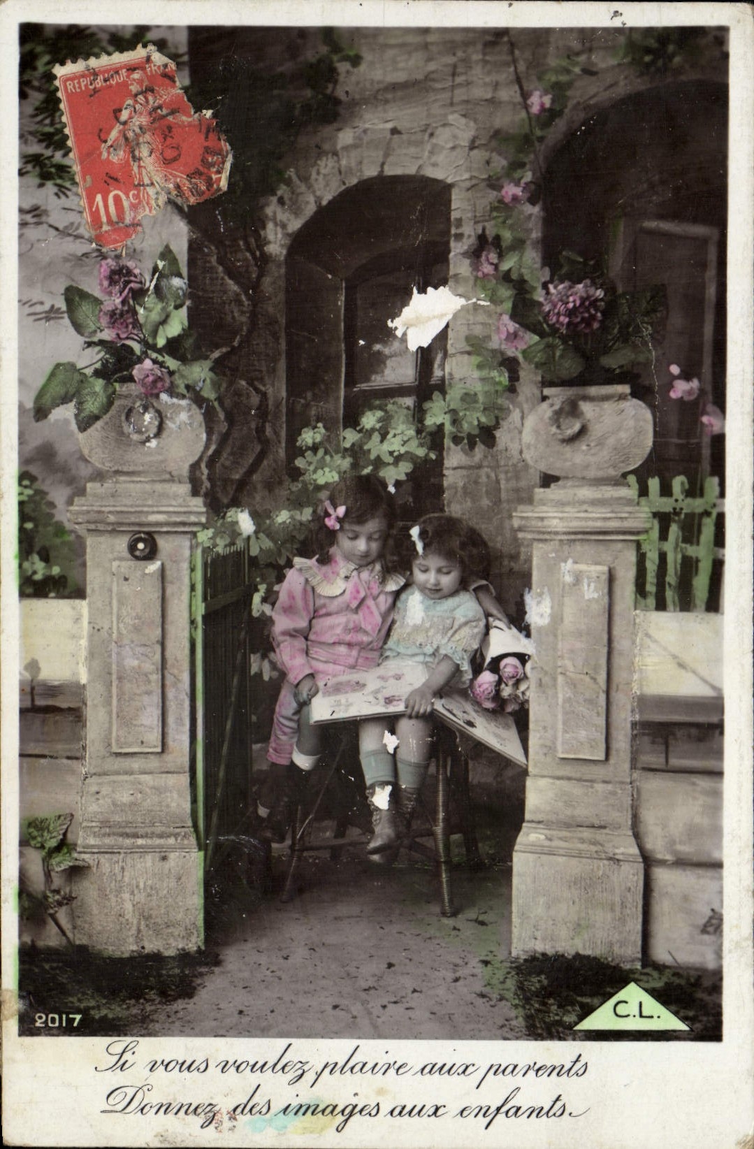 CPA Fantaisie Enfants