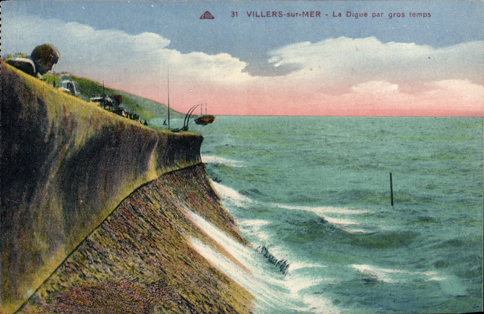 Villers-sur-Mer - La Digue en tiempo malo — ARS, n°31