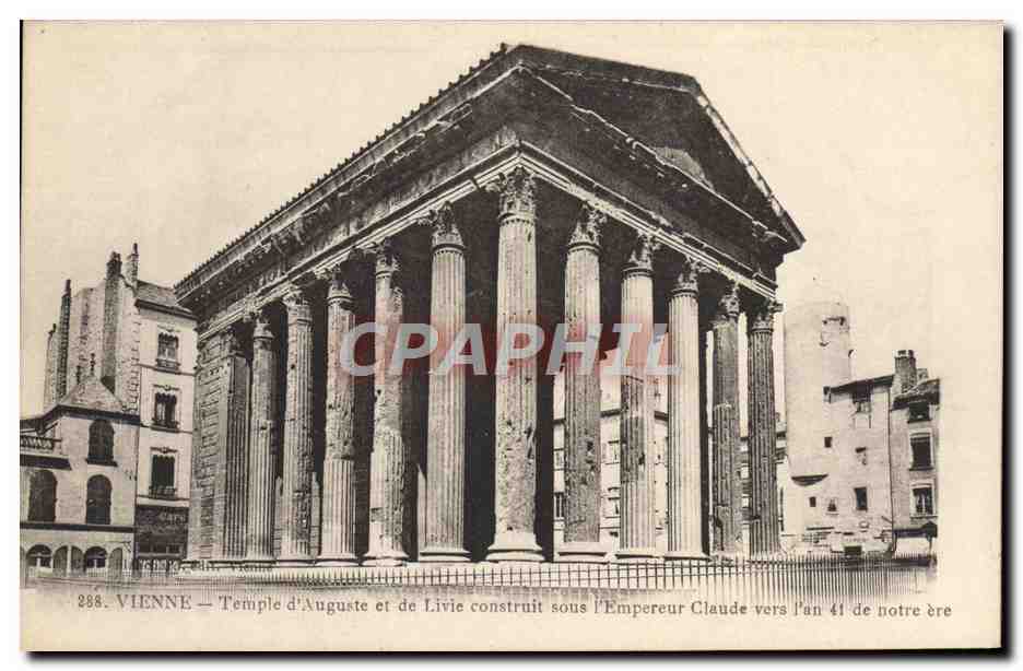 Vienne — Temple d'Auguste et de Livie — éditeur non identifié, n° 288