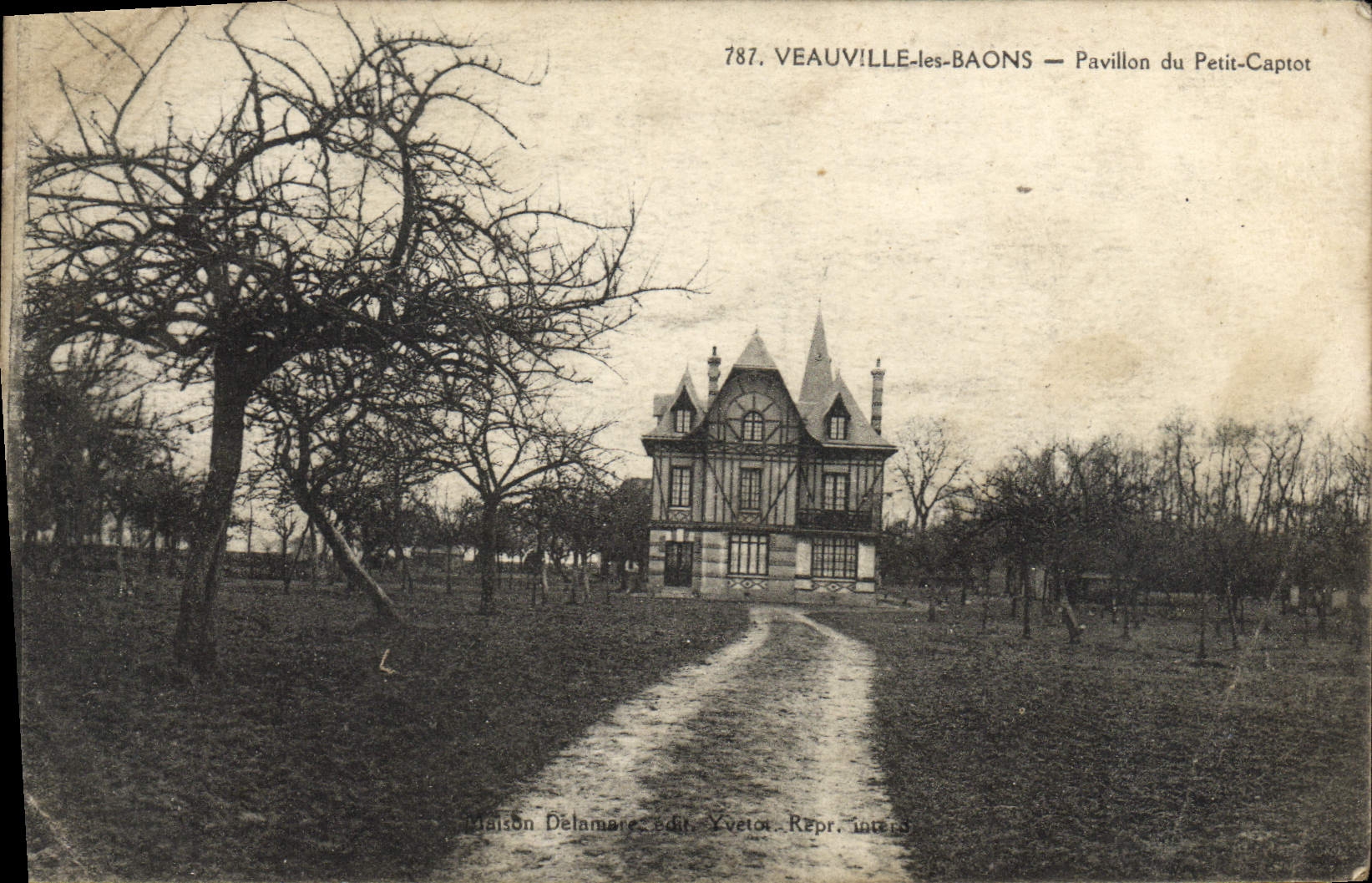 CPA Veauville les Baons Pavillon du Petit Captot