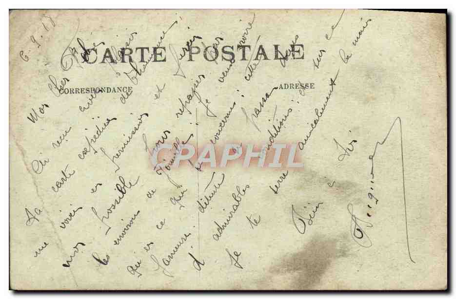 CPA Veauville les Baons Pavillon du Petit Captot — Rückseite