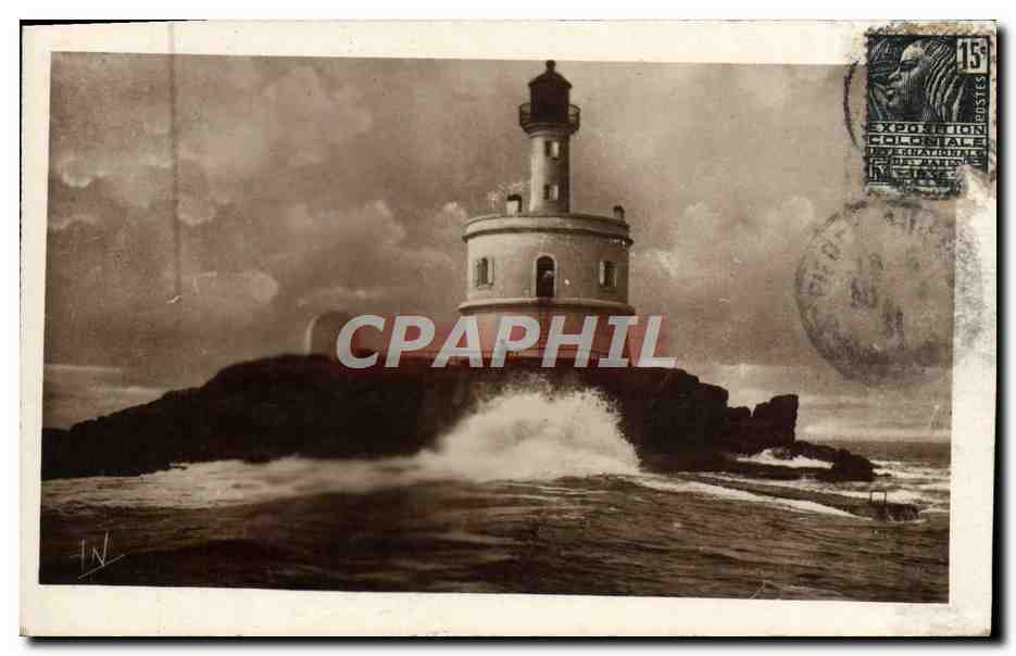 Phare de Teignouse — Exposition Coloniale — Éditeur Laurent-Nel, Rennes