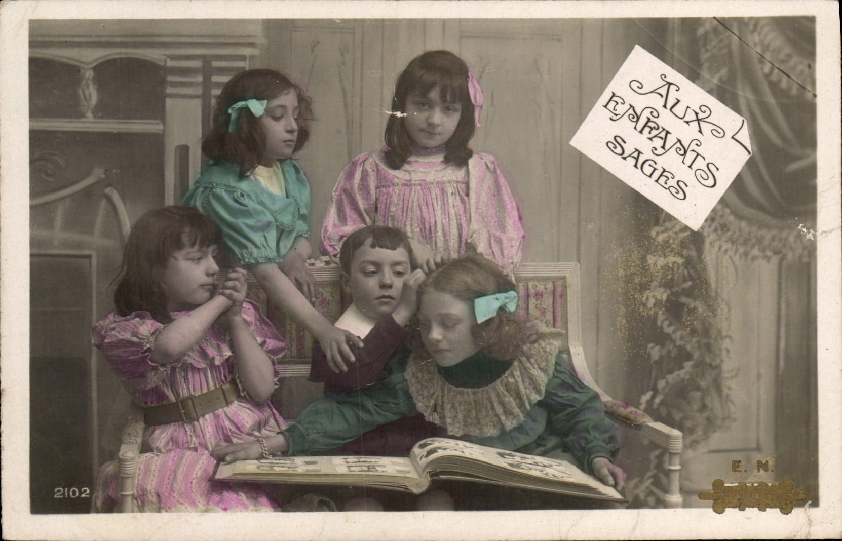 CPA Fantaisie Aux Enfants Sages