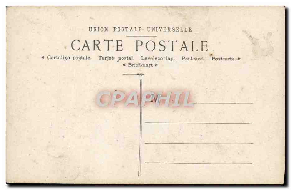 CPA Fantaisie Enfant Bebe — Rückseite