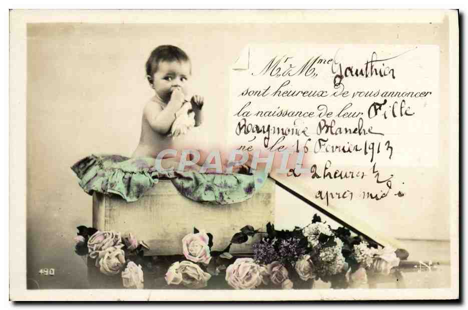 CPA Fantaisie Enfant Bebe Gauthier 
