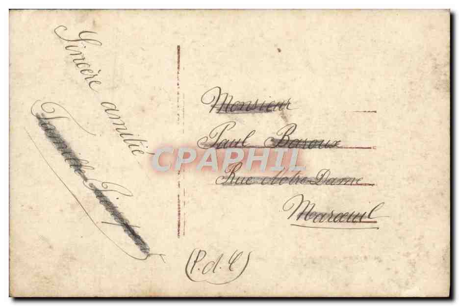 CPA Fantaisie Enfant Avion  — Verso