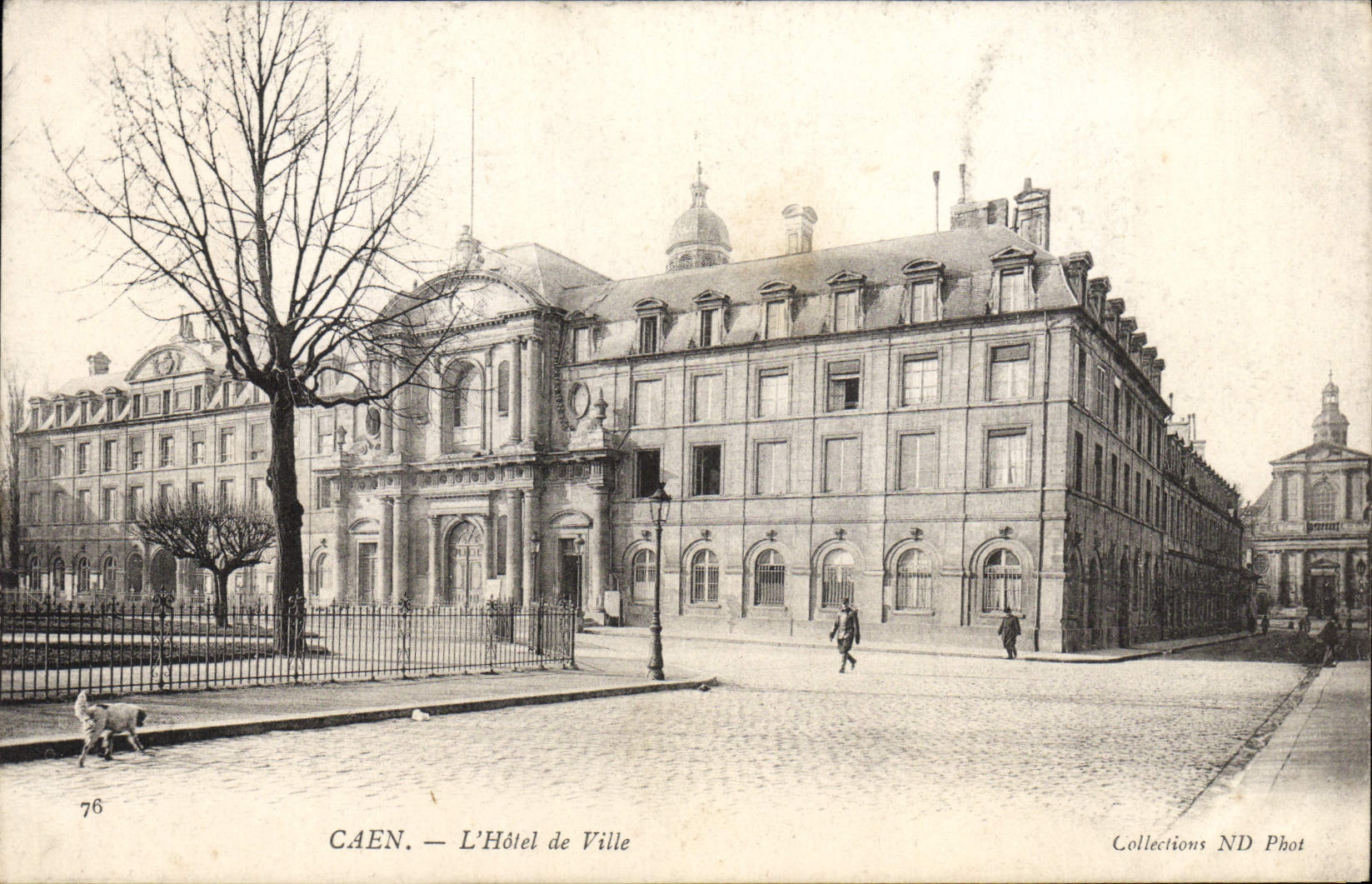 CPA Caen L'Hotel de Ville