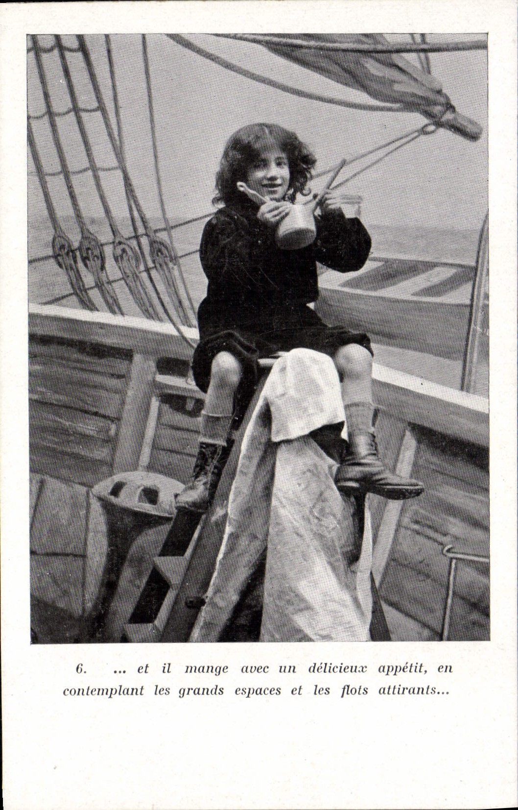 CPA Fantaisie Enfant Marin L'enfant du marin