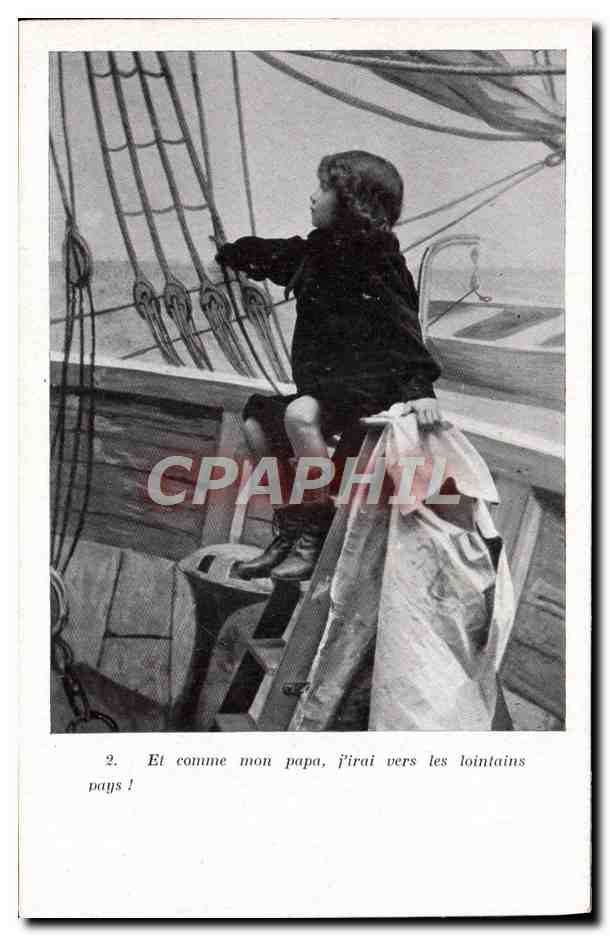 CPA Fantaisie Enfant Marin L'enfant du marin