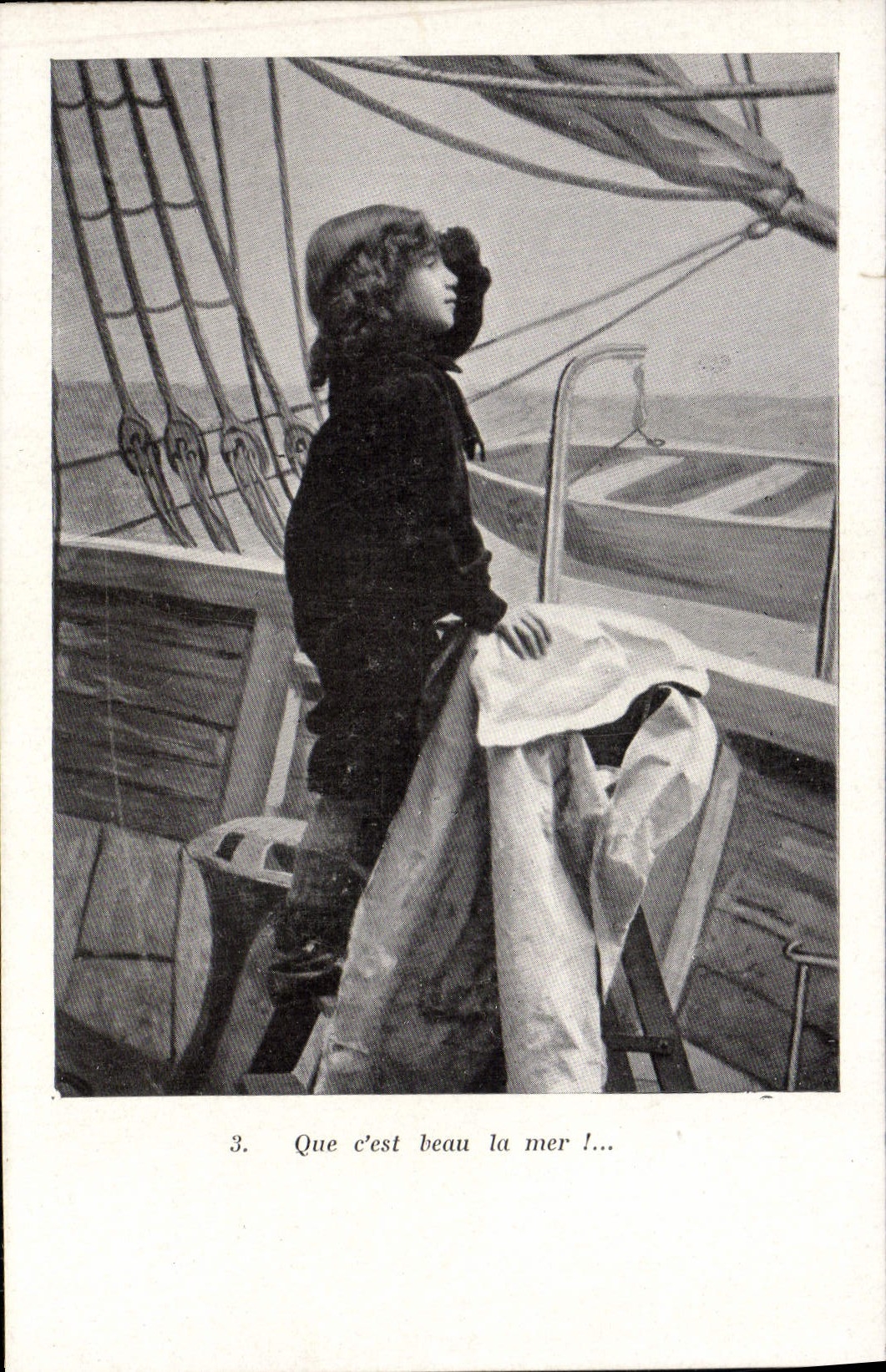 CPA Fantaisie Enfant Marin L'enfant du marin