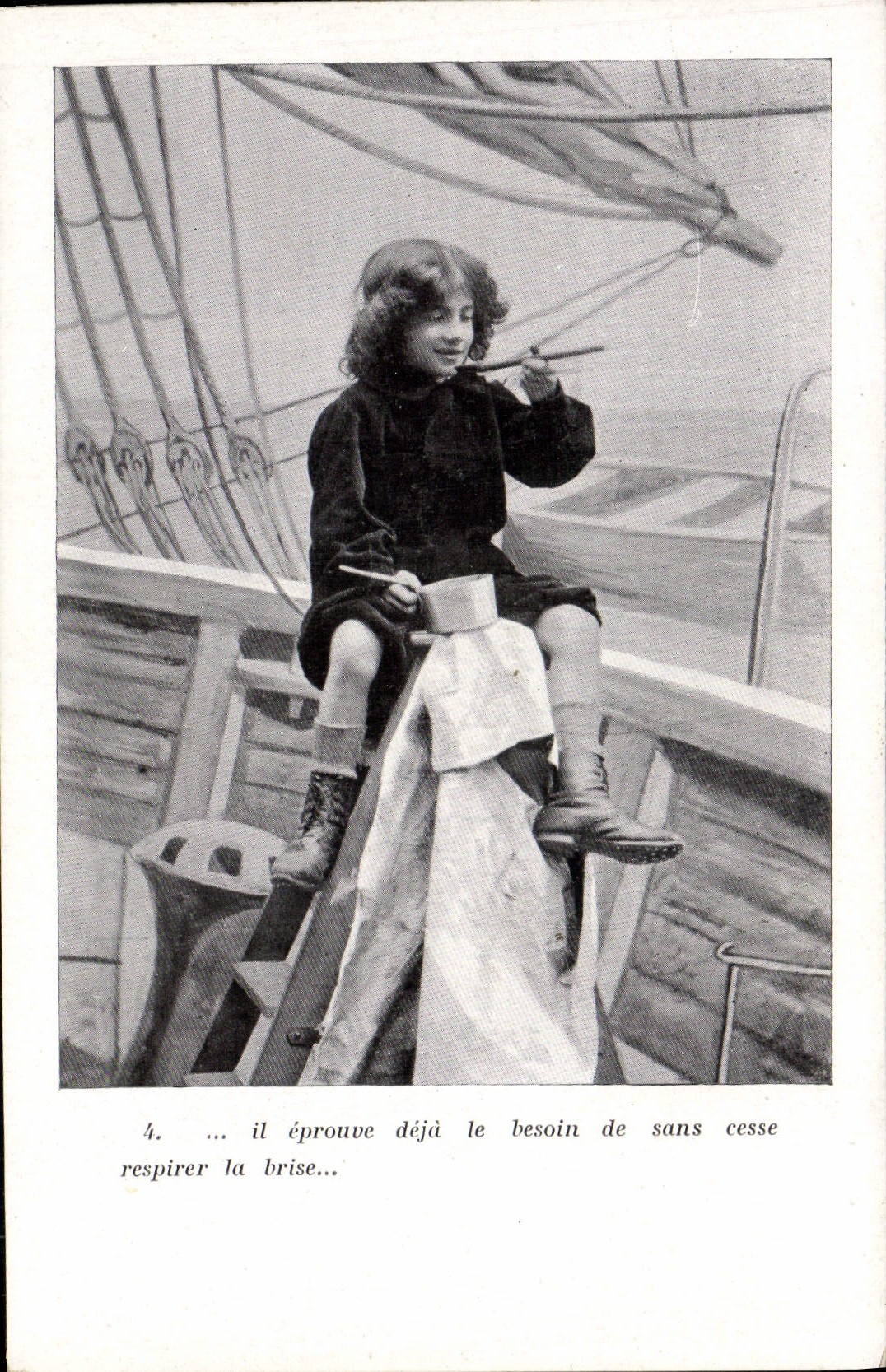 CPA Fantaisie Enfant Marin L'enfant du marin