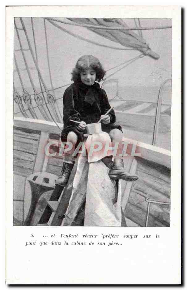 CPA Fantaisie Enfant Marin L'enfant du marin
