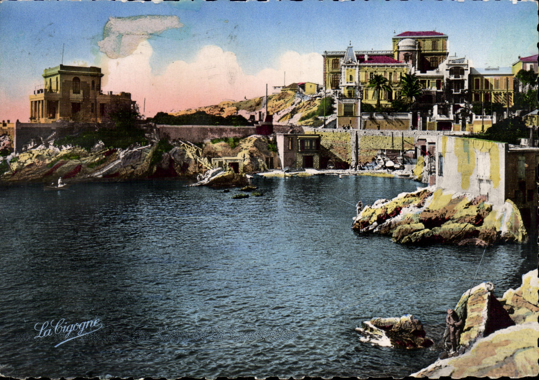 CPM Marseille Un Coin de la Corniche
