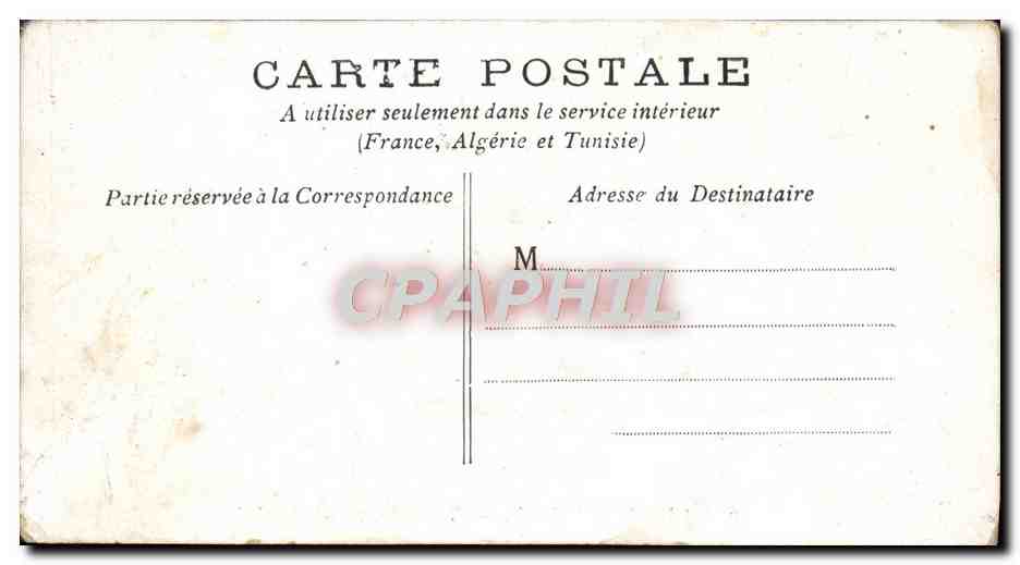 CPA Saint Louis Tirailleurs Senegalais — Rückseite