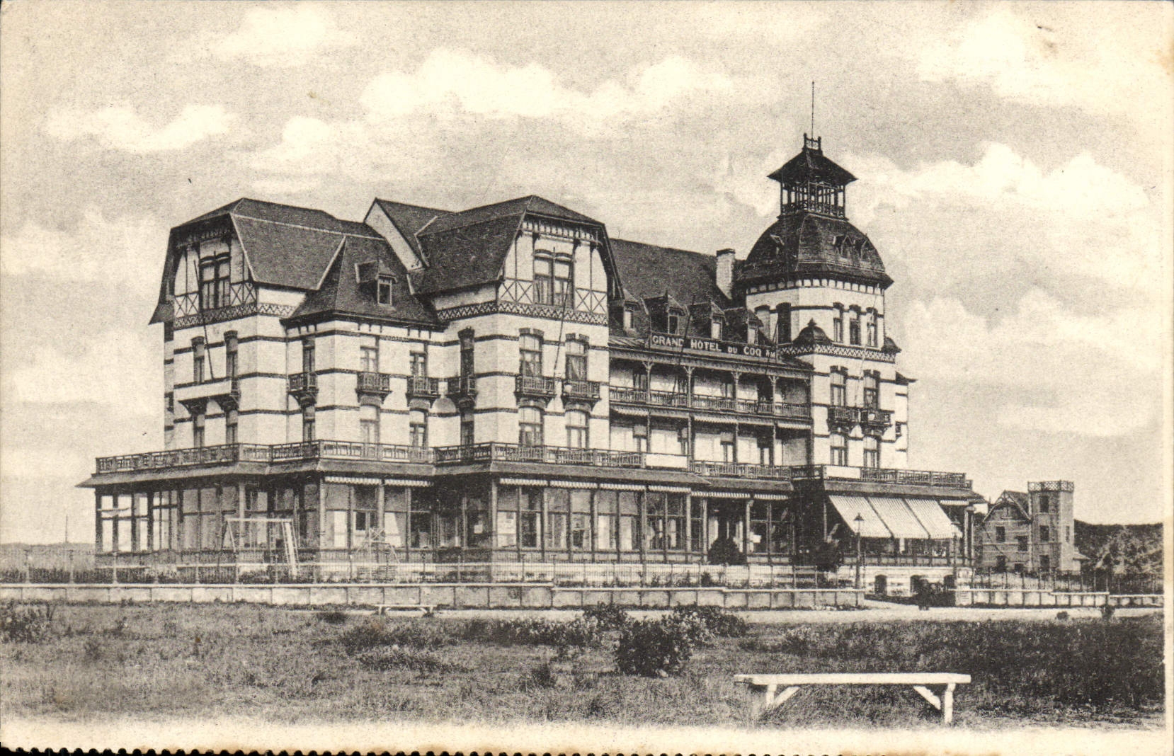 Grand Hôtel du Coq-sur-Mer — Ostende — éditeur inconnu, n° de série non visible
