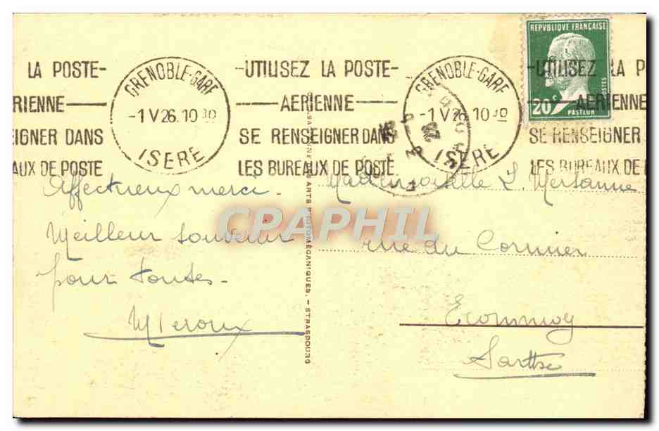 MONTE-CARLO - Le Casino et les Terrasses — éditeur non identifié, n° de série 79 — Rückseite
