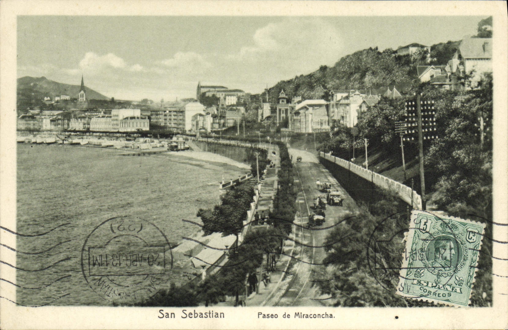 CPA San Sebastian Paseo de Miraconcha