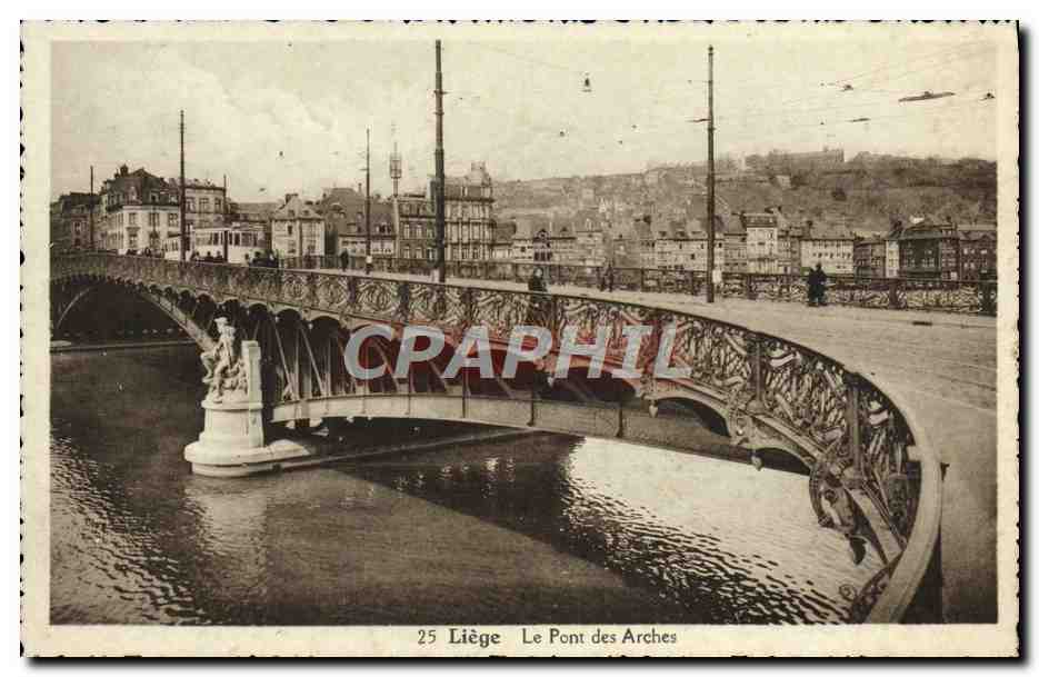 CPA Liege Le Pont des Arches