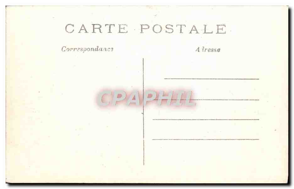 CPA Aspect de la Ville d'Albert Bombardee et Detruite par les Allemands pendant la bataille de la Somme Militaria — Back